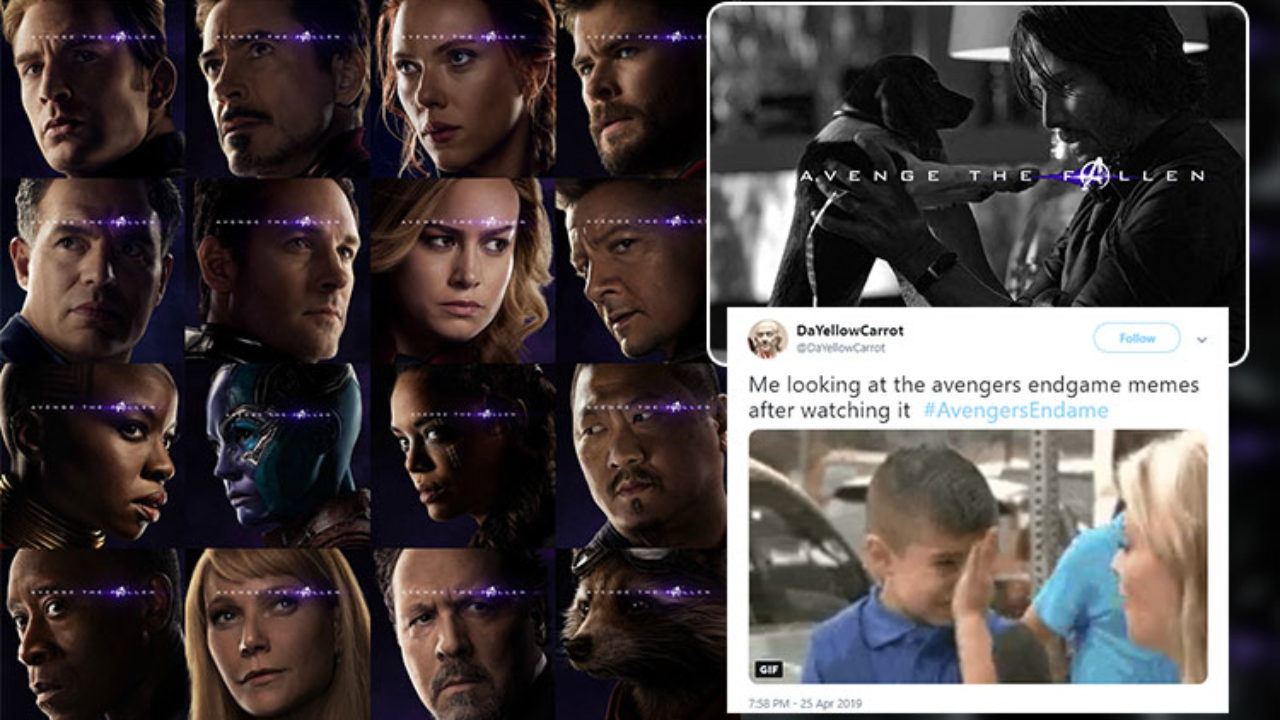 Avengers Endgame Have Inspired These Hialrious Memes So Far Its Funny