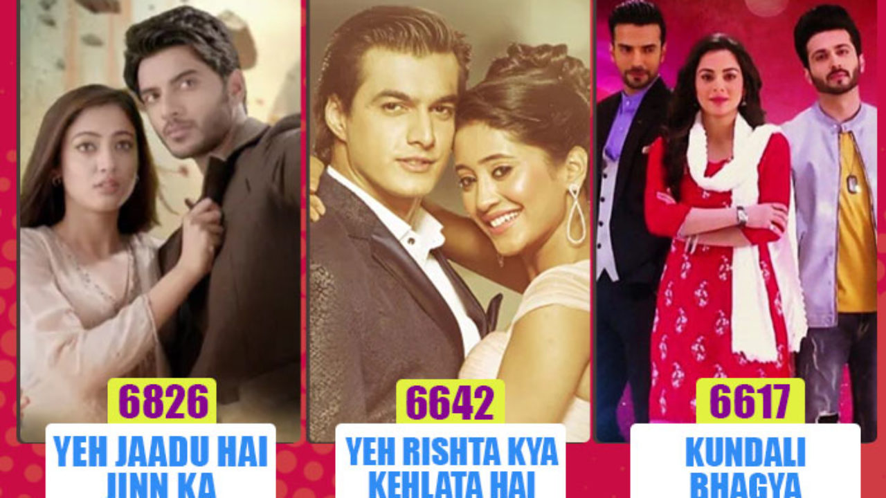 Trp Chart Of Indian Serials This Week