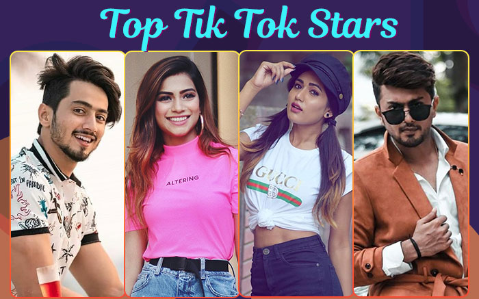 List Of Top 10 Tiktok Stars In India Famous Tiktokers Most Popular Tv ...