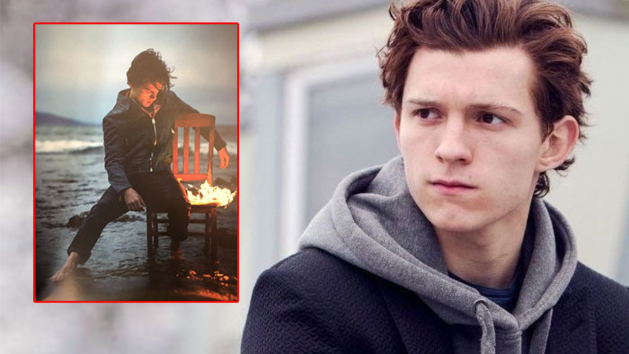 Tom Holland Has A Fiery Escape At A Photo Shoot