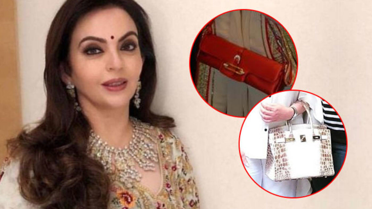 Nita Ambani's 18K Gold and Diamond Laced Hermes Bag: Here's