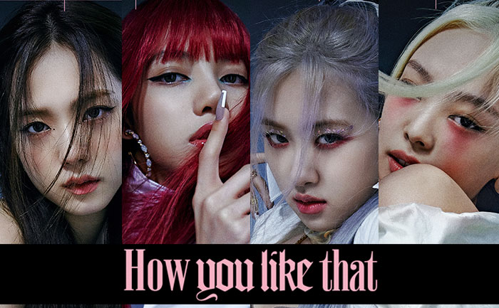 Blackpink Unveil How You Like That Posters Featuring Jisoo Jennie Lisa And Rose